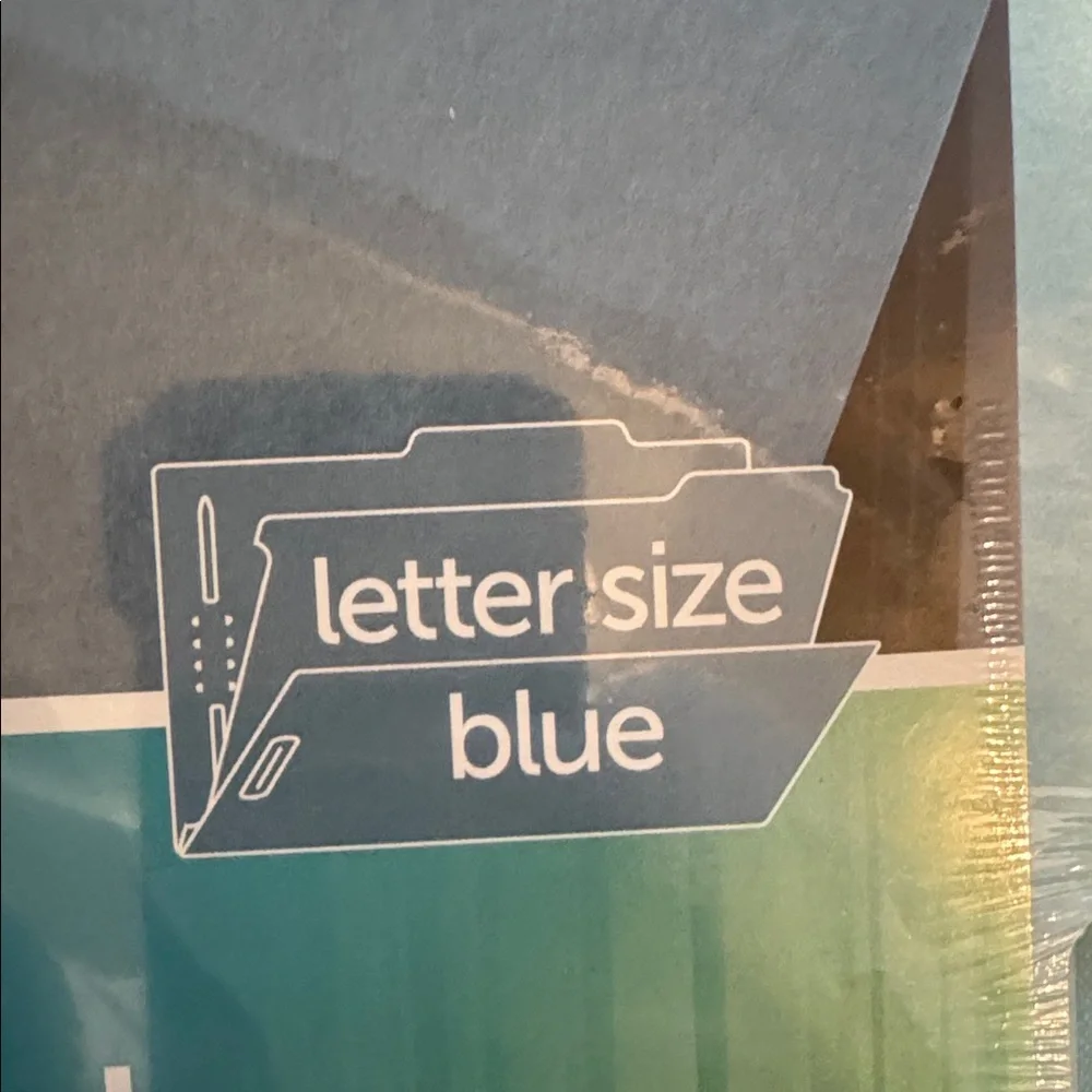 Office Depot 5/pkg. 2 divider multi Office depot 5/pkg 1 divder blue 30 total